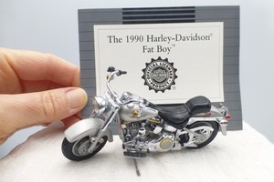 Franklin Mint 1990 Harley-Davidson Fat Boy FLSTF 1:24 Scale Diecast F4