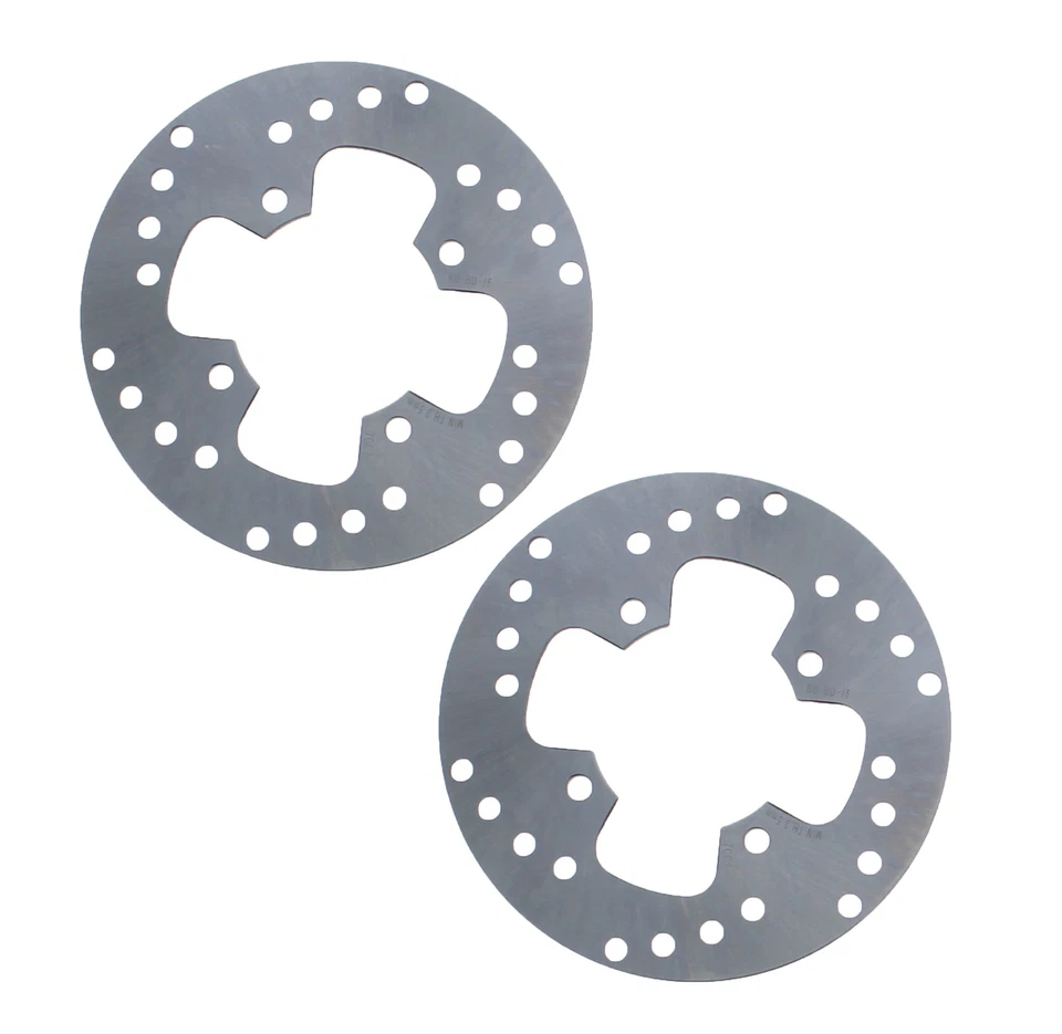 Front & Rear Brake Rotors & Brake Pads fits 2005-2009 Polaris Scrambler 500 4X4 — 第 4/4 张图片