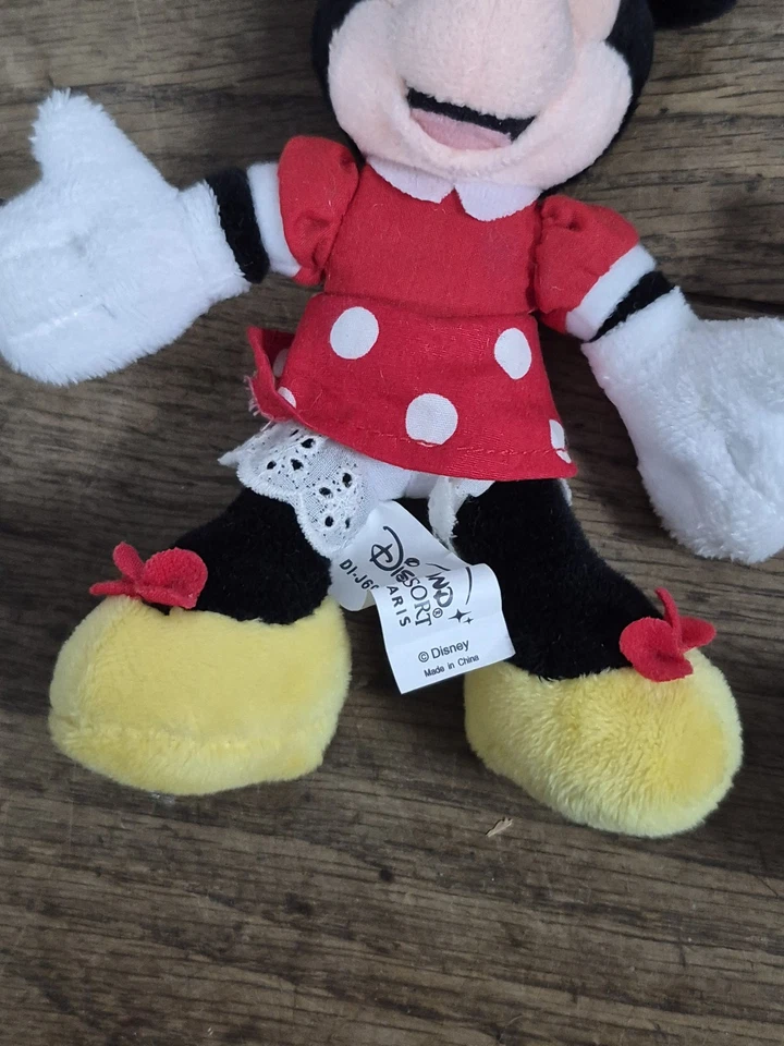 Lot De 2 Peluche Porte-clé Minnie Disney - Photo 4/4