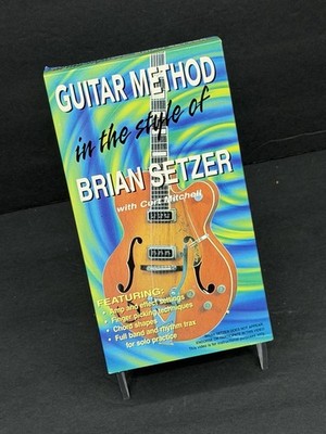 Guitar Method in the Style of Brian Setzer (VHS, 2000) with Curt Mitchell