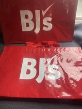 BJs Plastic Shopping Bag Set 3