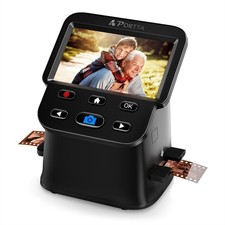 New  Film Scanner 5'' LCD 22MP for 135 126 110 Slides  Negatives