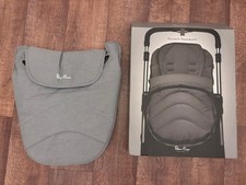 Silver Cross Pursuit Footmuff Quarry Grey Foot Muff for Pushchair Pram