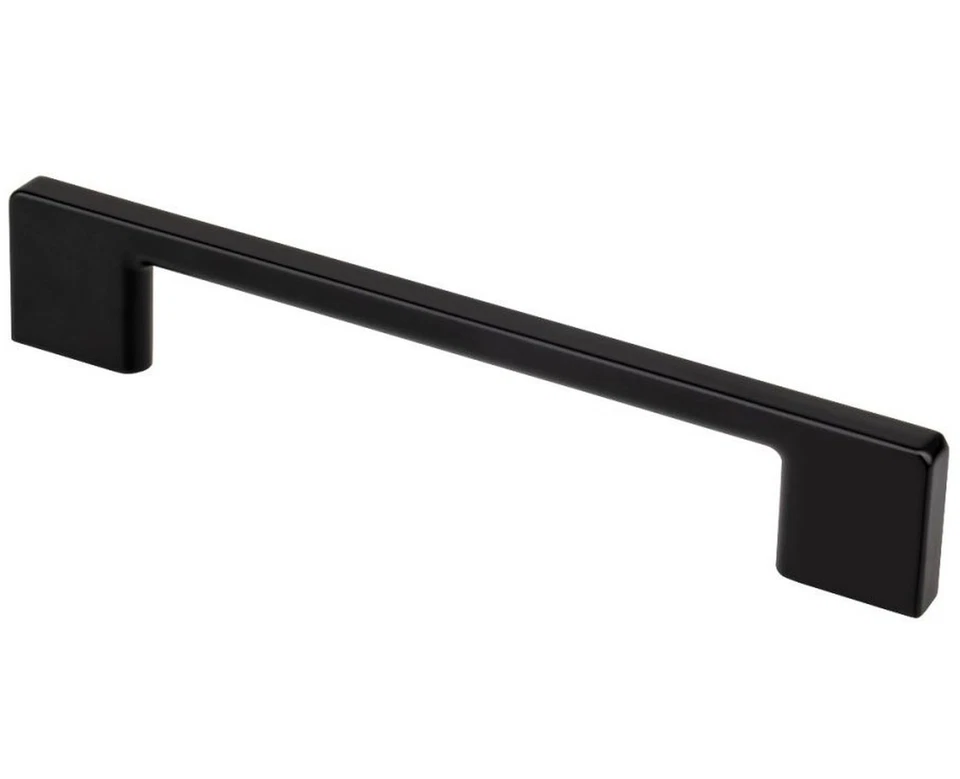 Möbelgriffe BA 128 - 320mm Küchengriffe schwarz matt Türgriffe Griff Easy *8010