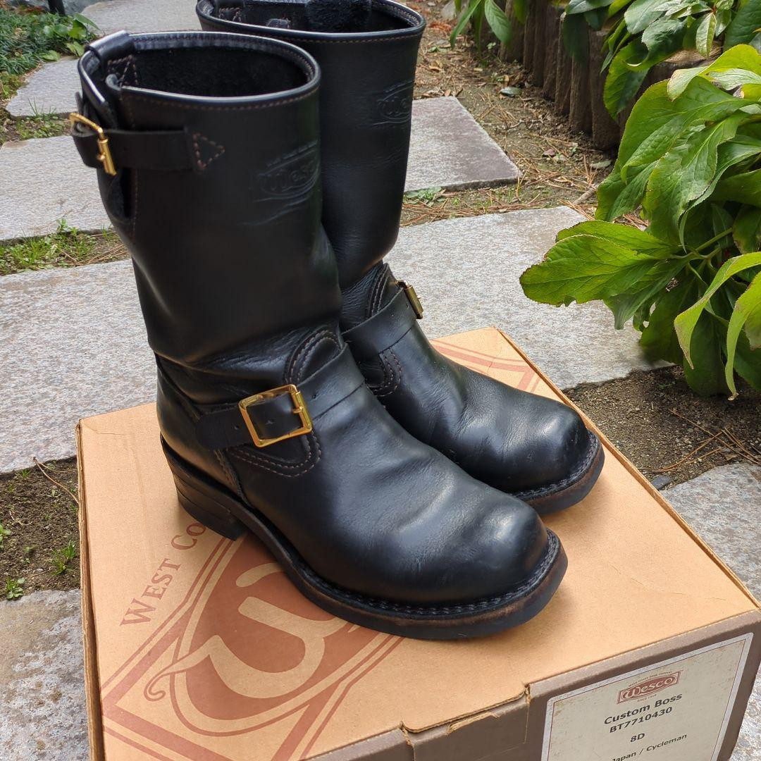 Wesco Boss size US8D engineer boots #0214 | eBay Wesco Boss size US8D engineer boots #0214 | eBay