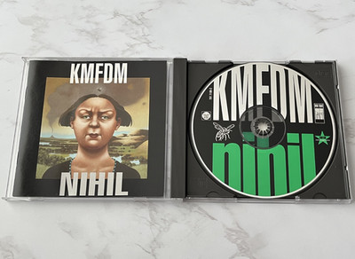 KMFDM Nihil CD ORIGINAL PRESS! 1995 Wax Trax TVT 7199-2 Jule