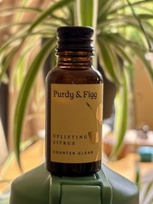 Purdy & Figg Counter Clean Uplifting Citrus Refill 20ml - Signature Scent - New