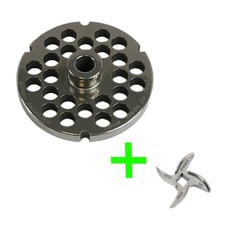 SALVADOR MINCER PLATE FOR SIZE 32 - 12mm + SIZE 32 BLADE BUNDLE