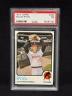 NOLAN RYAN ANGELS 1973 TOPPS BASEBALL CARD # 220 GRADED NEAR MINT NM PSA 7