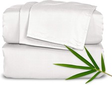 King Sheets by Pure Bamboo, Genuine 100 Organic Viscose Derived from Bamboo Bed