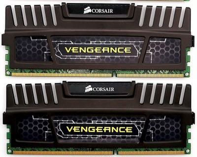 Corsair Vengeance Schwarz 16GB 2x8GB DDR3 PC3-12800 RAM 1600 MHz Arbeitsspeicher