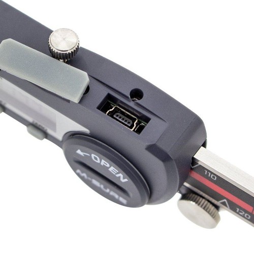 M-SURE Digital Caliper Standard MS-220-150 0-150mm 0-6\" Vernier Data Output - Picture 6 of 11