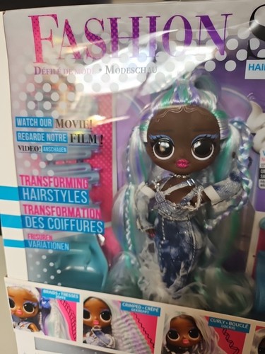 LOL Surprise OMG Fashion Show Hair Edition Lady Braids Doll 2022 (Box Damage) - Picture 2 of 18