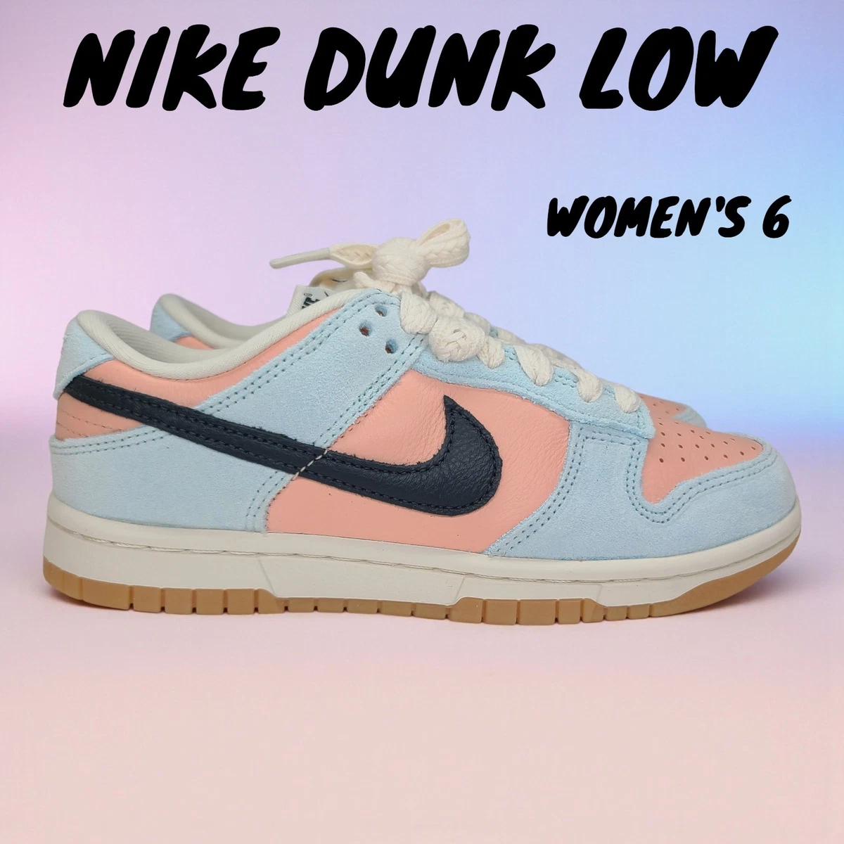 Nike Dunk Low Glacier Blue Arctic Orange W for sale | eBay