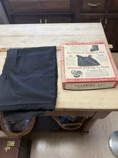 Burke & James Changing Bag  25” x 26” Rexo No. 25 VTG w/box And Black Cloth