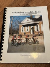 Williamsburg Area Bike Rides Paperback Spiral Virginia Bicyclists Homerosky