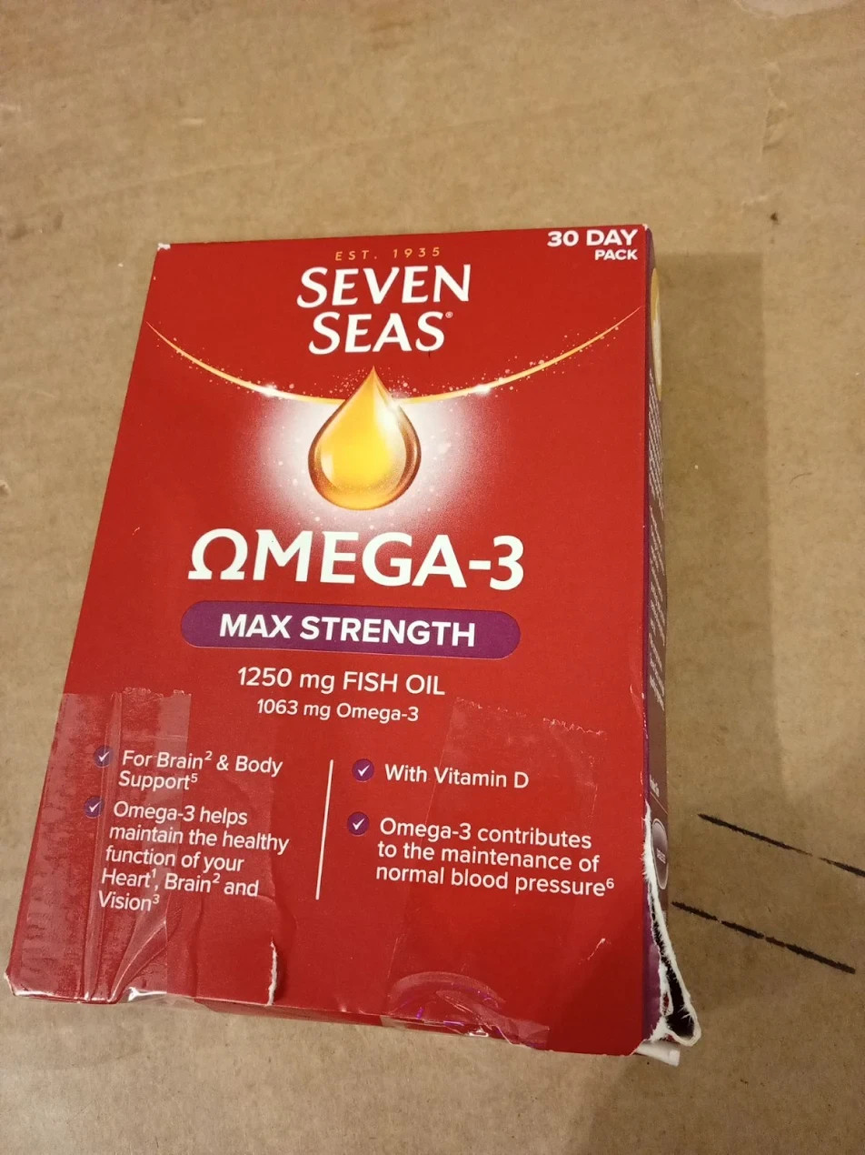 Seven Seas Omega 3 Max Strength 30 Capsules - Image 5