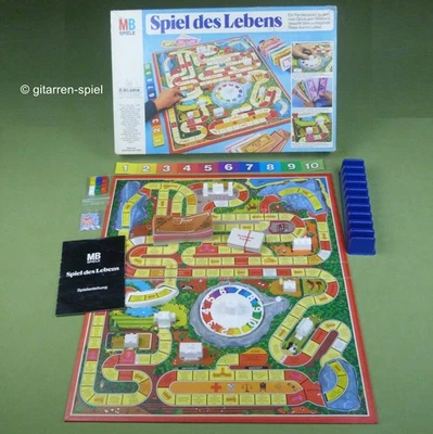 Spiel des Lebens - Komplett Top! Klassische Version MB Spiele ©1978 ab 8 Jahren - Bild 1 von 4