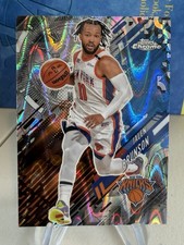 2025-26 Topps Chrome - Go Time Jalen Brunson #GT-12 RayWave Refractor
