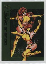 2025 Skybox Metal Universe Batman High Series Lime Green FX Double Dare 02aj