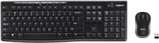 Logitech MK270 Wireless Keyboard And Mouse Combo For Windows, 2.4 GHz- Open Box 