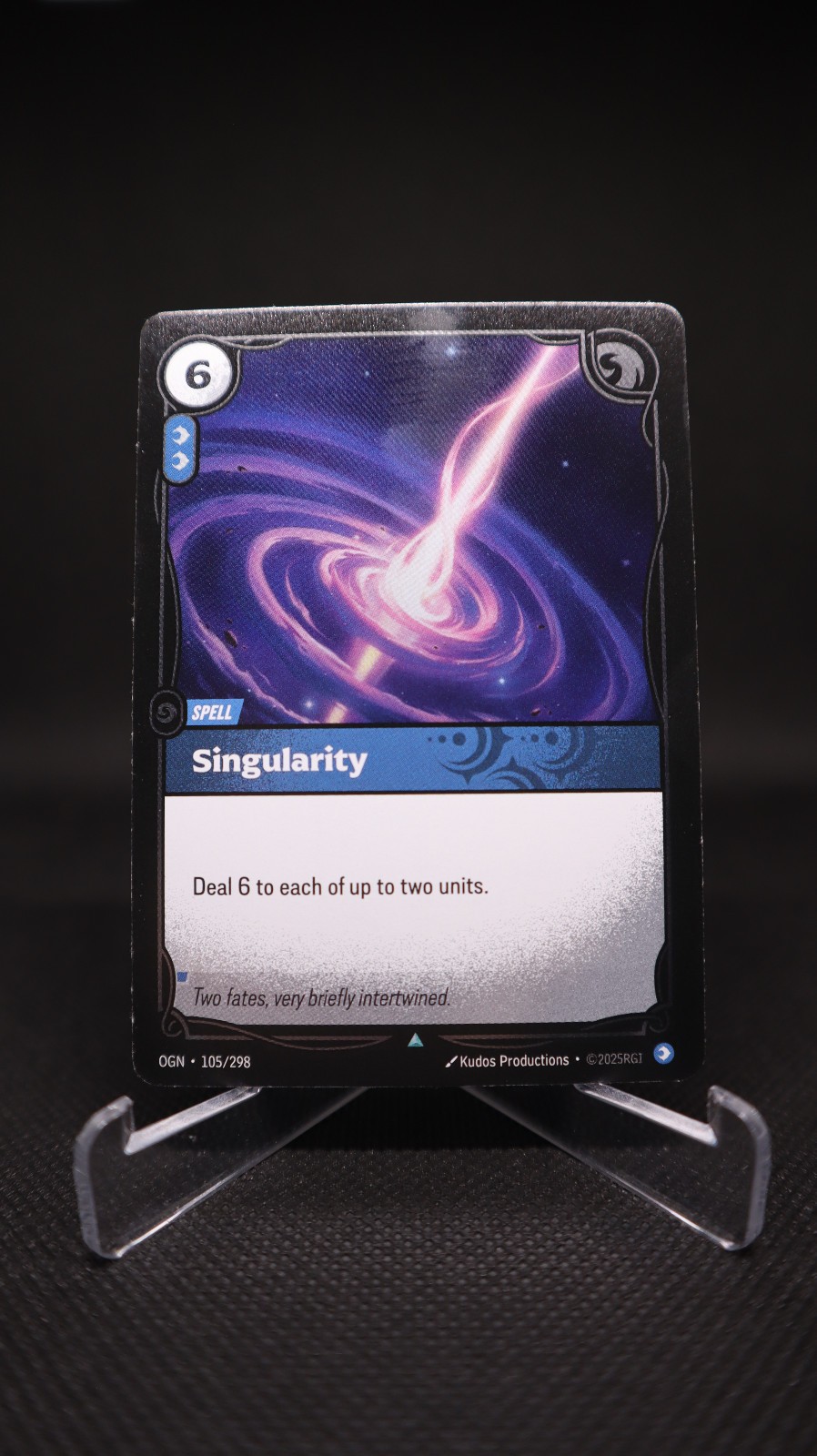 RiftBound Origins Singularity 105/298 Holo NM/M