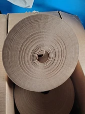Huge 2 Rolls 3" x 900ft   1800 Lf Reinforced Gummed Kraft Paper Tape Large Rolls