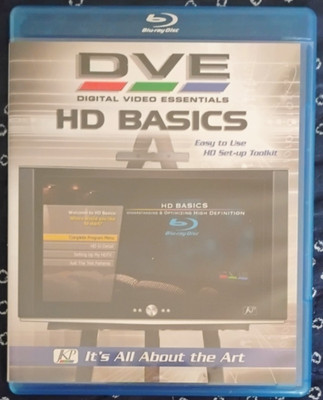 DVE DIGITAL VIDEO ESSENTIALS HD BASICS BLURAY DIAGNOSTIC TOOL FOR OPTIMUM VIDEO