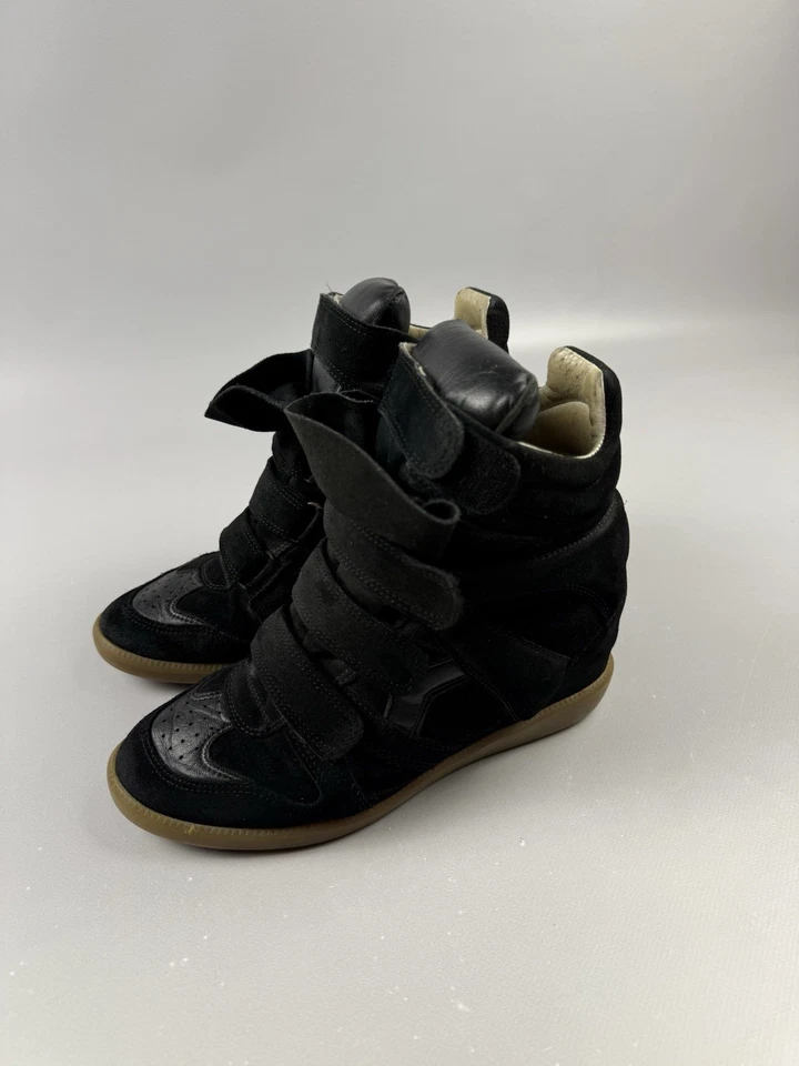Sneakers Isabel Marant Bekett Iconic Model Black Size 39 Womens - Imagen 3 de 4