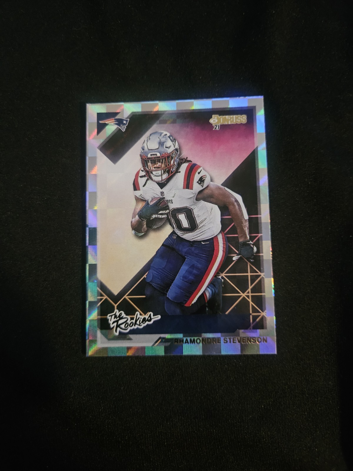 2021 Panini Donruss - The Rookies Rhamondre Stevenson #TR-RST (RC)