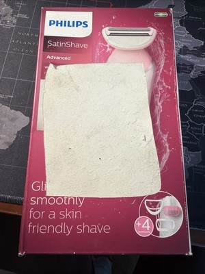 Philips Satinshave Advanced Women Electric Shaver Cordles Hair Removal BRL140New
