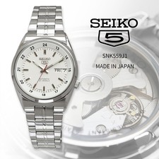 SEIKO wristwatch men's overseas model MADE IN JAPAN Seiko 5 automatic SNK559J1
