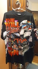 VTG 1998 ALL OVER PRINT NEW WO TAG DALE EARNHARDT NASCAR DAYTONA 500 T-Shirt 2XL