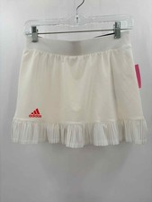 Pre-Owned Adidas White Size S/L Skort Athletic Skirt