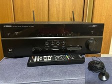 Yamaha RX-V585 7.1-ch AV Receiver Atmos DTS:X JDM Dent on Top YPAO Mic Included