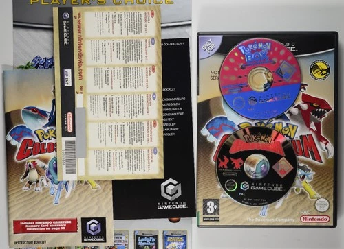 Pokémon Colosseum + Pokémon Box Ruby & Sapphire (Nintendo GameCube, PAL)