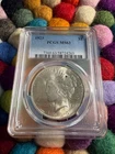 1923 peace silver dollar ms63