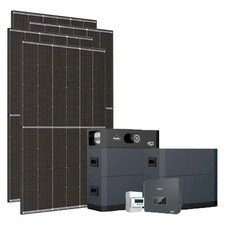 Kit fotovoltaico trifase 10800W inverter 10kW accumulo 20.48kWh Zucchetti