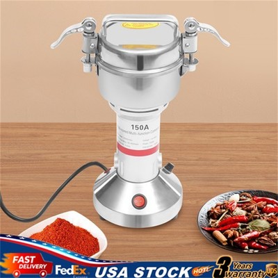 Electric Grain Mill Grinder Machine Stainless Steel Grinding Tool For Commerce
