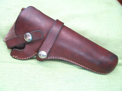 Hunter Leather Holster for Colt Frontier Scout/Ruger Single Six - model 1100-45