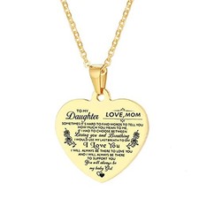 Jstud Inspiration Necklace Gifts for Daughter Son Mom to daughter necklace