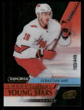 2020-21 Synergy Exceptional Young Stars Gold #EY26 Sebastian Aho /449