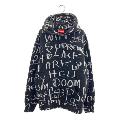 SUPREME | Ark Hooded Sweatshirt Arc Hoodie M Black Men's Used KLDR-0
