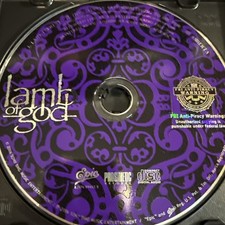 LAMB OF GOD Bonus 3 SONG RARE LIVE PROMO CD Single LIMITED Edition USA 2006