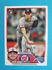 2023 Topps Update Series Jake Irvin RC #US224 Washington Nationals 