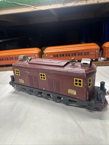 American Flyer Wide Gauge 4019 Prewar Red Electric Engine - Picture 1 of 11