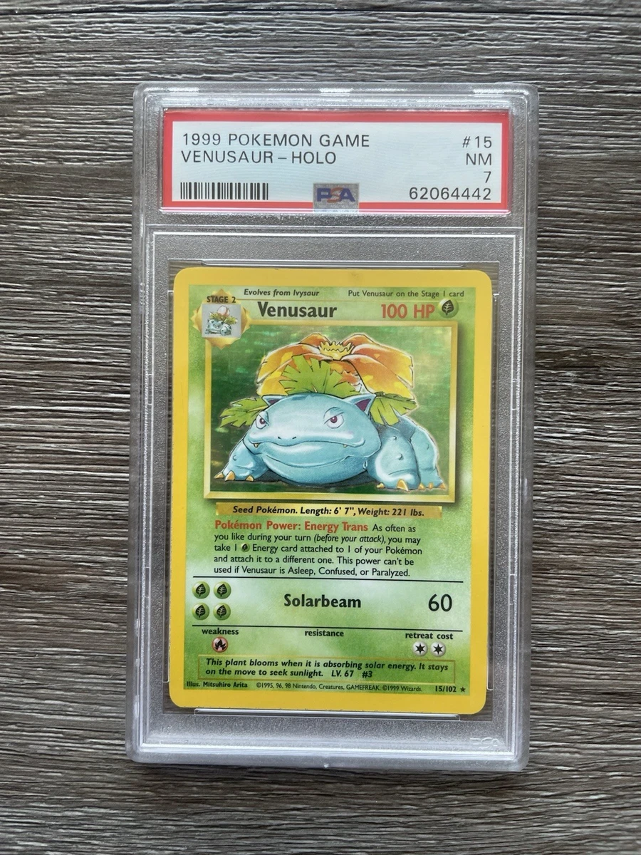 Venusaur Pokémon TCG Professional Sports Authenticator (PSA