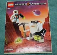 Lego Mars Mission 5616 Mini Robot mit Bauanleitung und Figur, Vollständig