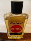Vintage Glass Bottle Of National Brand Catfish Bait Oil — photo 1