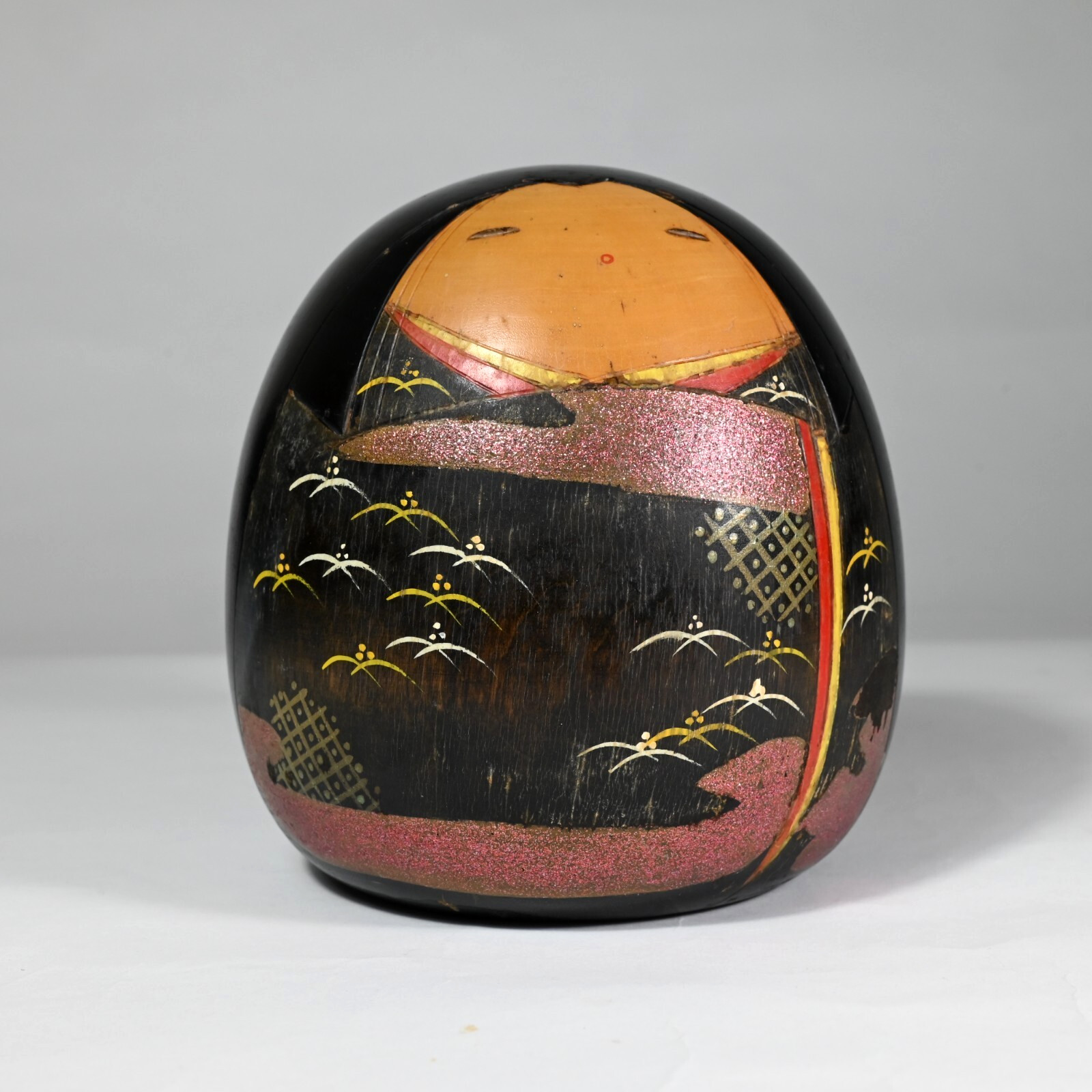 Master TOA SEKIGUCHI "Izayoi" Kokeshi, Signed, 1980s Japan - Large: 5.5" 1.8 lb